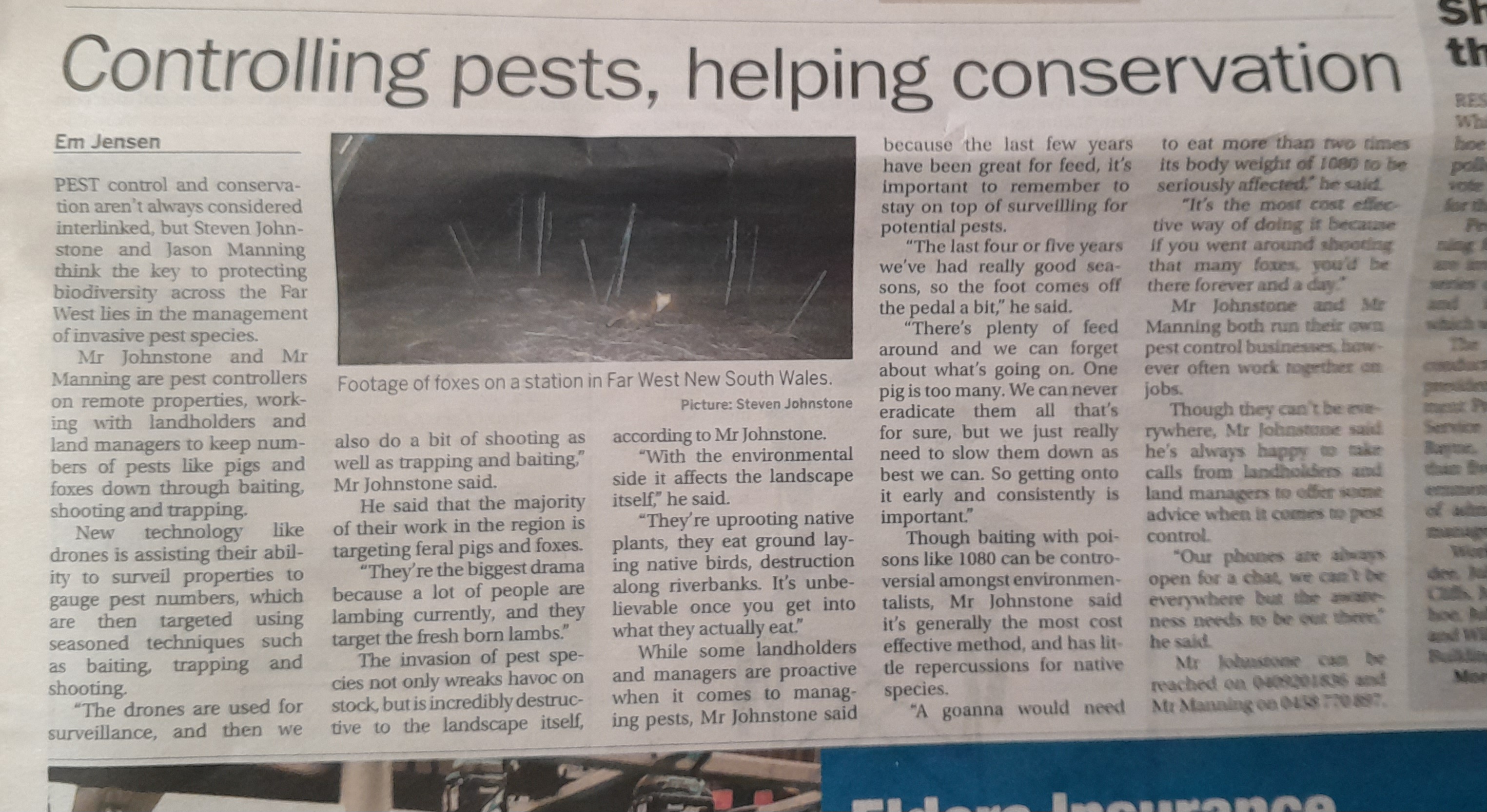 Controllogn pest - Article