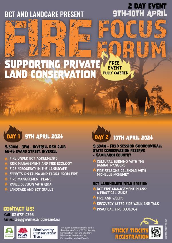 fire focus forum flyer