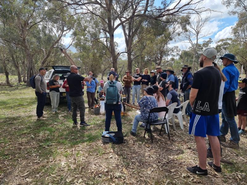 Hume Landcare Network Aboriginal tools and techniques 8/9/24